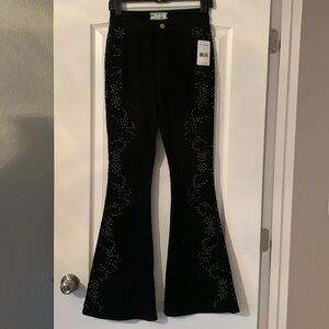 NWT Free People Embellished Flare